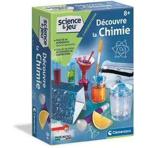 Jeu scientifique Clementoni Découvre la chimie pas cher