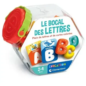 Le bocal des lettres Clementoni-52923 pas cher