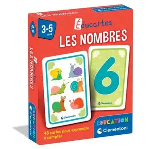 Clementoni Éducartes : Les nombres pas cher