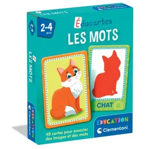 Clementoni Éducartes : Les mots