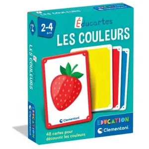 Clementoni Éducartes : Les couleurs pas cher