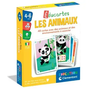 Clementoni Les animaux - Éducartes