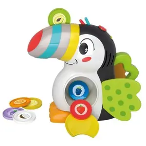 Comparateur de prix : Baby Clementoni - Milan, le toucan gourmand - Jeu éducatif avec foncti...
