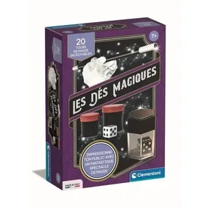 Clementoni - Coffret des dés magiques - 20 tours - Dés 7 ans pas cher