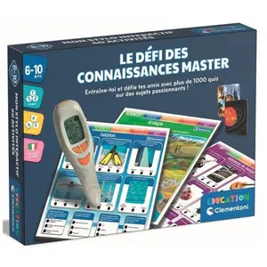 Clementoni Le défi des connaissances master pas cher