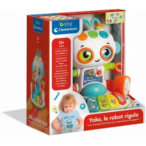 Jeu d'éveil Clementoni Yoko, le robot rigolo pas cher