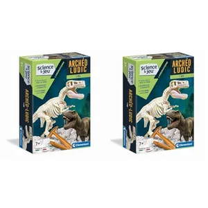 Jeu Clementoni Archéo-Ludic T-Rex, Fluorescent pas cher