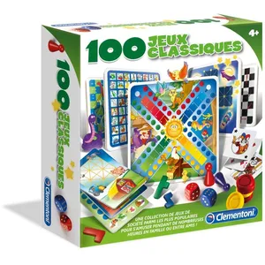 Comparateur de prix : Clementoni Jeux De Société 100 Jeux Classiques