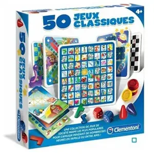 Comparateur de prix : Clementoni Jeux De Société 50 Jeux Classiques