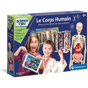 CLEMENTONI Science & Jeu - Le Corps Humain - Jeu scientifique pas cher