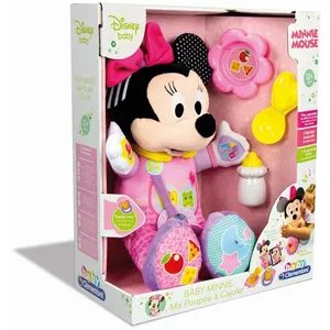 CLEMENTONI Disney Baby - Ma poupee a cajoler Minnie - Jeu deveil pas cher