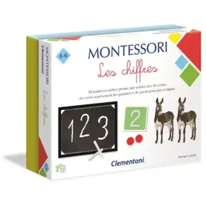 Clementoni Montessori les chiffres pas cher