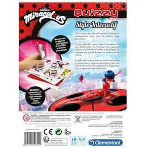 Jeu éducatif Clementoni Quizzy Miraculous pas cher