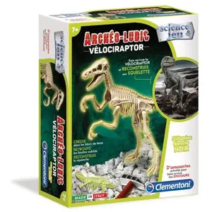 Clementoni - Science & Jeu - Archéo Ludic - Vélociraptor pas cher