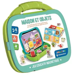 Comparateur de prix : Clementoni Montessori : Malette Magnétique - La vie à la maison
