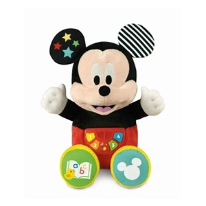 Animal en peluche Clementoni Raconte-moi des histoires Baby Mickey pas cher