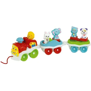 Jeu électronique Clementoni Le train des animaux pas cher