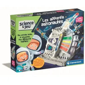 Jeu de sciences et dexpérience Clementoni Les Apprentis astronautes pas cher