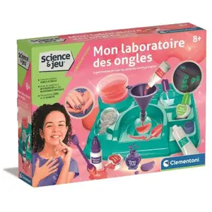 Création parfum et cosmétique Clementoni Mon laboratoire des ongles pas cher