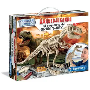 Clementoni Jeu D´archéologie Géant T-rex Espagnol pas cher