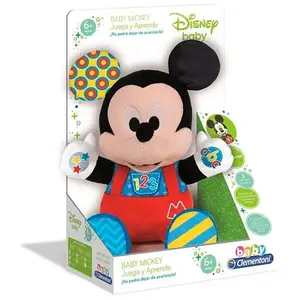 Peluche - CLEMENTONI - Baby Mickey - Licence Mickey Mouse - Enfant - Mixte pas cher
