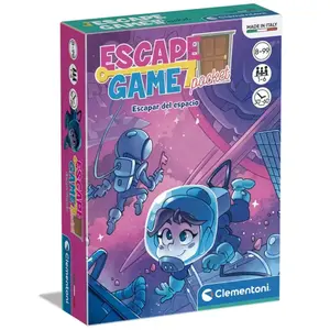 Jeux de société Clementoni Escape Game Space travel 11,2x15,6x3,2 cm pas cher