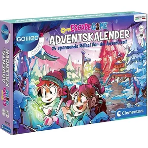 Comparateur de prix : Clementoni 59251 Escape Game Calendrier de l'Avent 2021, de Noël, le p...