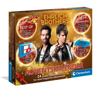 Clementoni 59407 Calendrier de l'Avent magique Honnlich Brothers, mult... pas cher