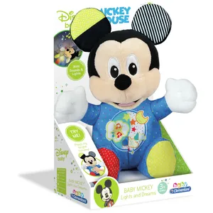 Comparateur de prix : Clementoni peluche avec musique et Mickey Mousebleu clair
