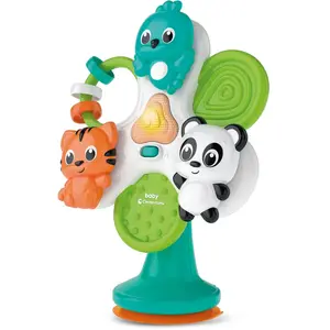 Clementoni Baby Enfant Round Animals-Interactif, Enfants 6 Mois, Multicolore - 17915 pas cher