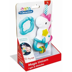 Clementoni - 17333 - Hochet électronique - Licorne, bébé 3 Mois pas cher
