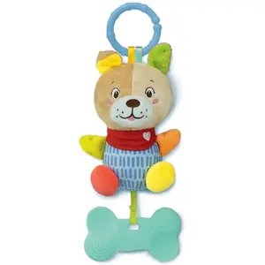 Comparateur de prix : Clementoni Baby Clementoni For You Hochet Chien - Lovely Soft Dog Rattle