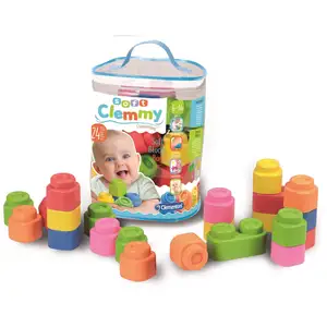 Clementoni - Clemmy Baby - Sac souple 24 pièces - Mixte - A partir de 9 mois pas cher