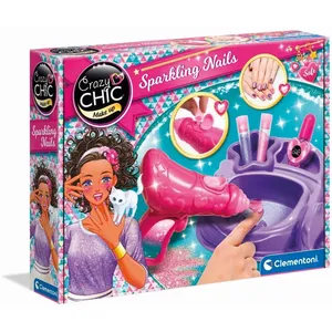 Comparateur de prix : Clementoni studio Crazy Chicde manucure pour filles violet/rose 5-pièces
