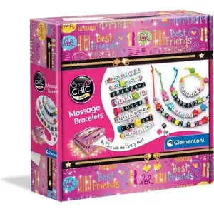 Comparateur de prix : Clementoni - Crazy Chic - Message bracelets