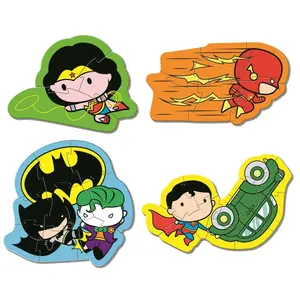 My First Puzzle - Justice League (4 Puzzles) 3 Pièces  Clementoni