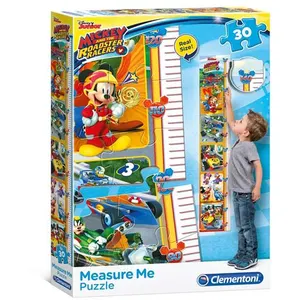 Clementoni règle de puzzle Mickey Roadster Racers 30 pièces de puzzle pas cher