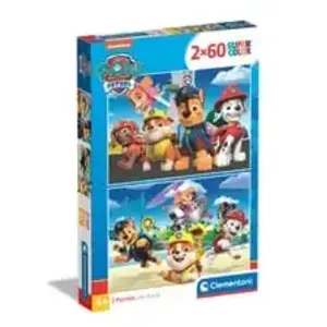 Comparateur de prix : Clementoni Puzzle 2x60 pièces SuperColor La Pat' Patrouille