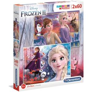 Comparateur de prix : Clementoni Puzzle Disney congelé 2 puzzles 2 puzzles 60 pièces