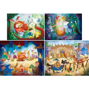Clementoni Il était une fois - 4 Puzzles Evolutifs (20/60/100/180 Pièces) pas cher