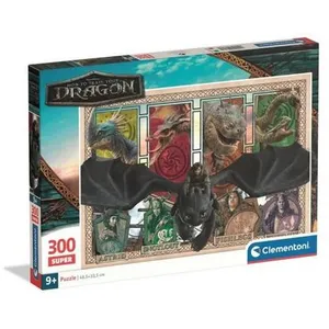 Puzzle 300 pièces Clementoni Super How to Train your Dragon