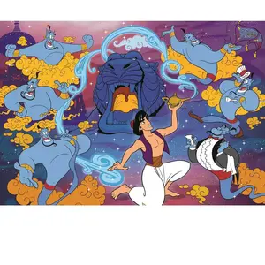 Clementoni Non communiqué ALADDIN Puzzle SuperColor 104 pieces - 48 x 33 cm pas cher