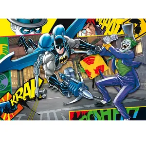 Clementoni Puzzle 104 pièces fluorescent : Batman pas cher
