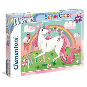 Puzzle Licornes - Clementoni - 104 pièces - Fille - A partir de 6 ans