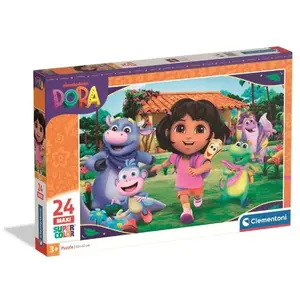 CLEMENTONI - 24 pièces Maxi - Dora pas cher
