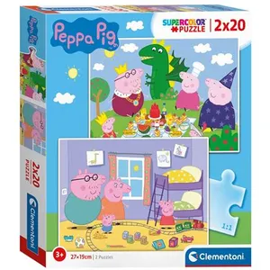Clementoni Puzzle Peppa Pig, 2x20st.