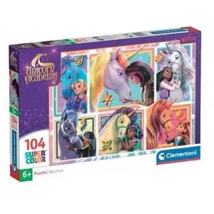 Puzzle 104 pièces Clementoni Unicorn Academy