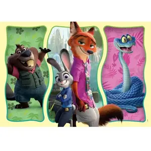 Clementoni Puzzle 104 pièces : Zootopie 2 pas cher