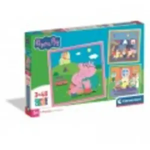 Clementoni 3 Puzzles - Peppa Pig pas cher
