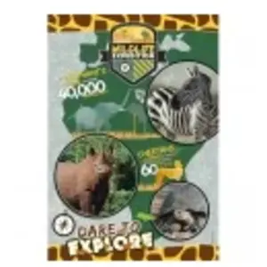National Geo Kids - Wildlife Expedition 180 Pièces  Clementoni